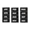 Mastervision MasterVision Set of "Months of the Year" White Board Calendar Magnets, 12 Magnets, Jan-Dec, 1" x 2" FM1108 - alternate 1